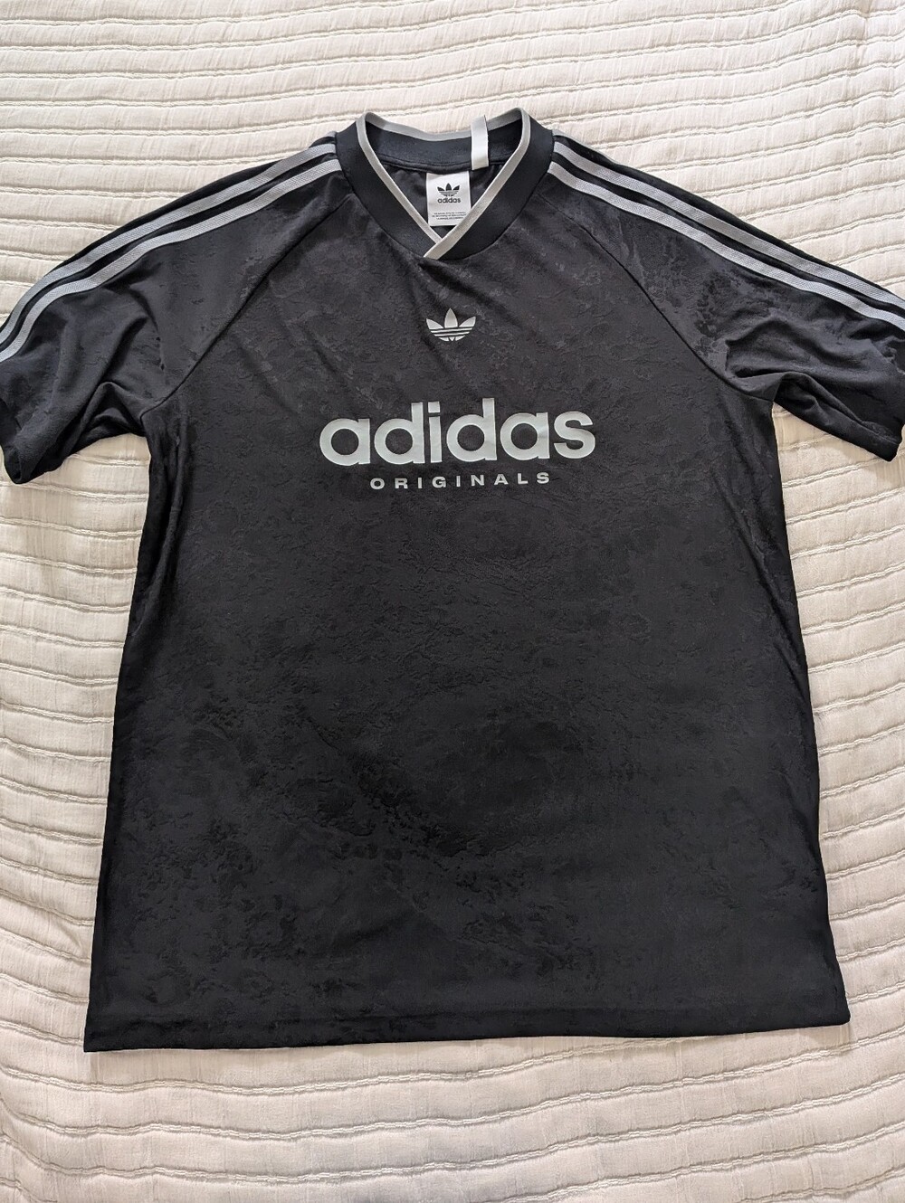 adidas Originals Black Short-Sleeve Workout Tee